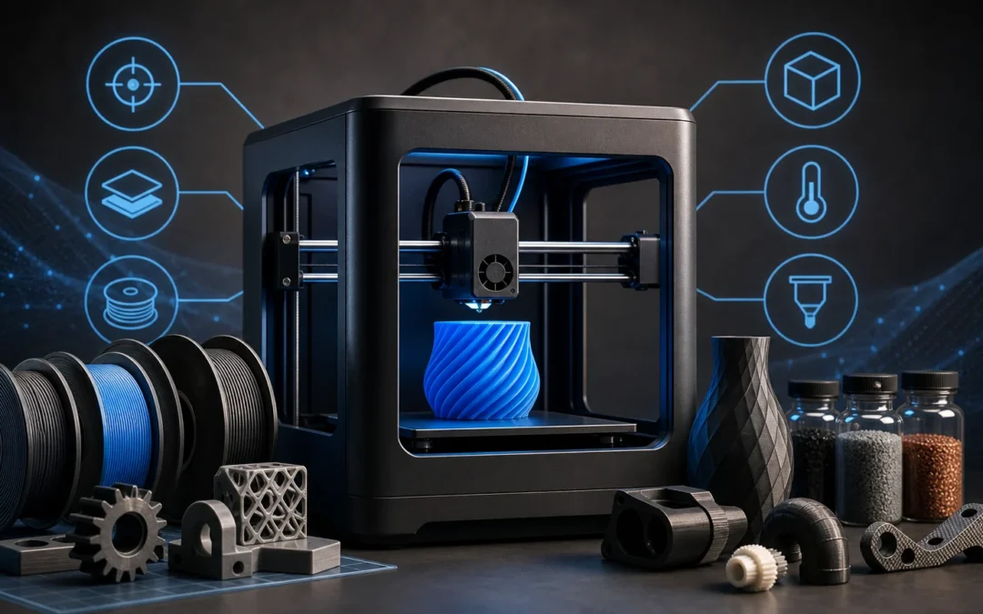 Jak wybrać drukarkę 3D FDM? Najważniejsze kryteria zakupu