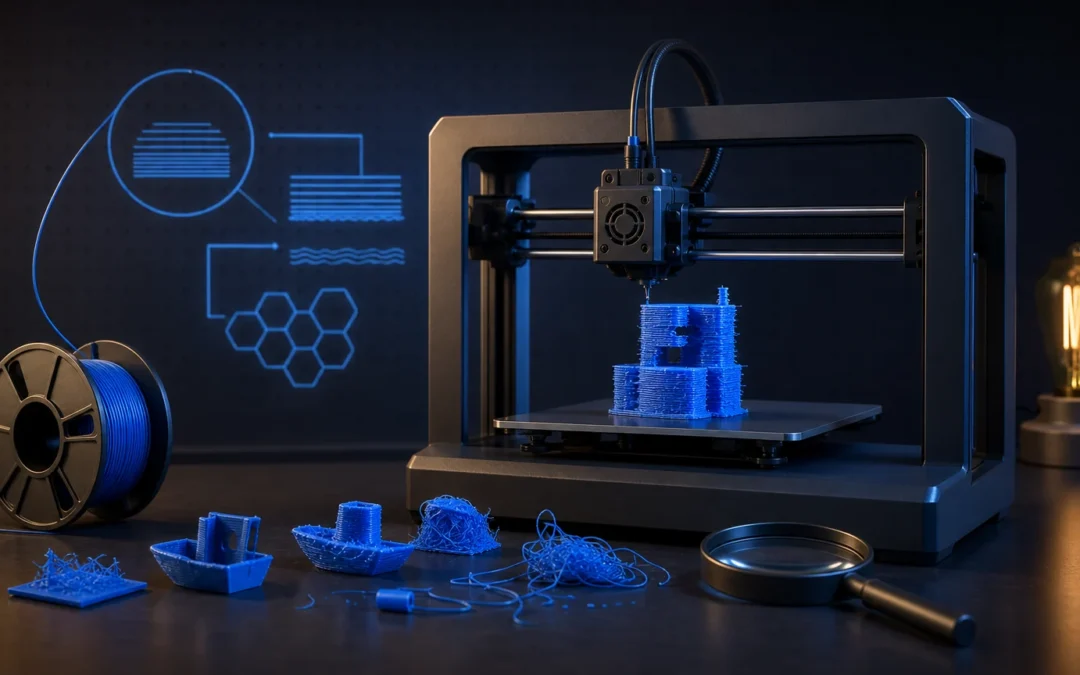 Druk 3D nie&nbsp;wychodzi —&nbsp;podstawowa checklista diagnostyczna FDM